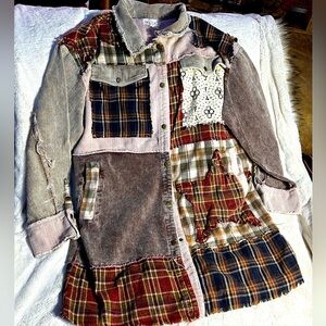 Oli & Hali Oversized Shacket